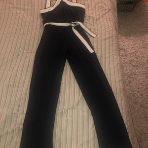 Ann Taylor Petite Halter Jumpsuit